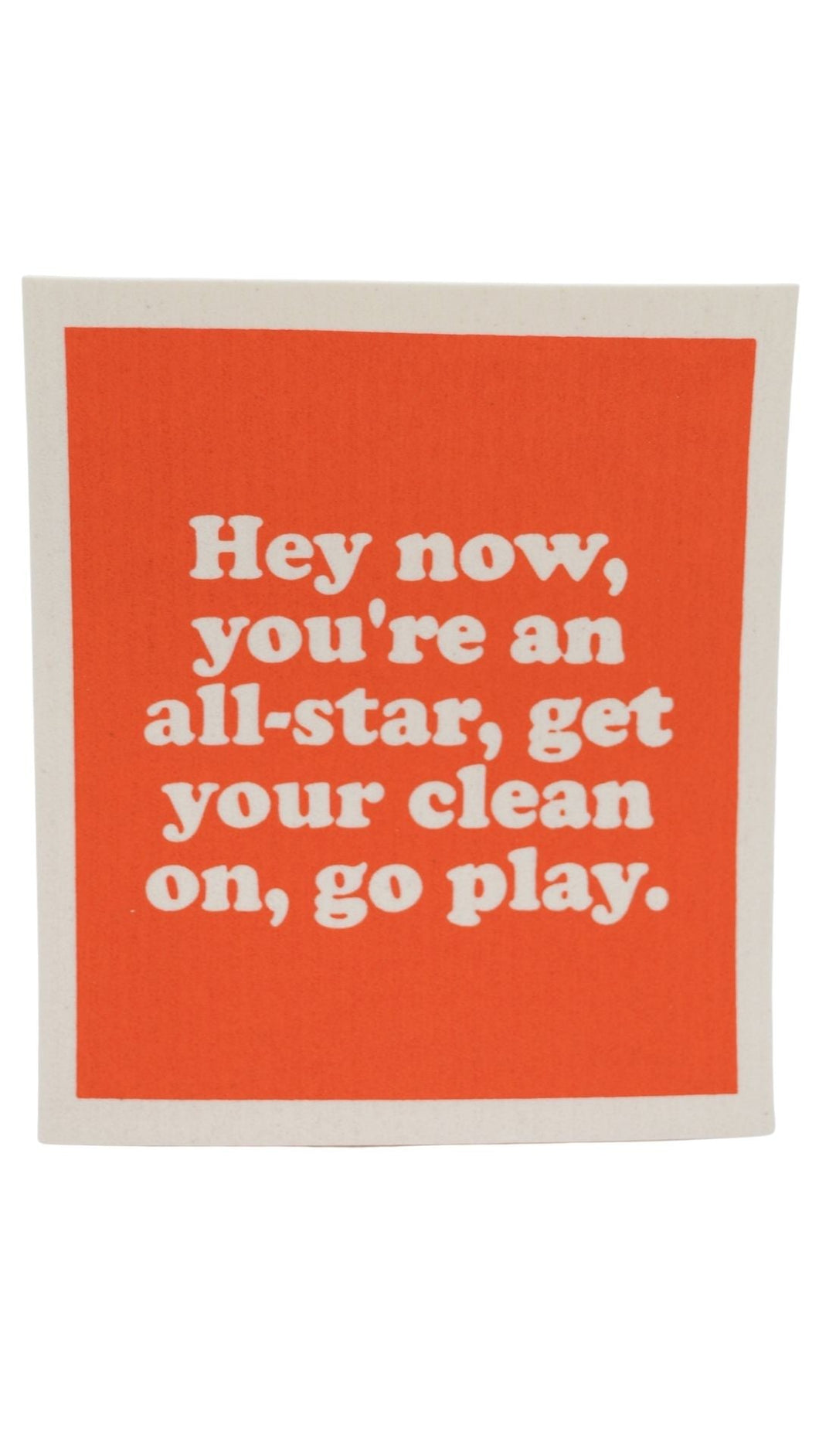 All Star Dishcloth