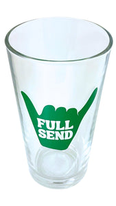 Full Send Pint Glass