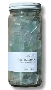 Aqua Beach Glass - Sea Glass Soap