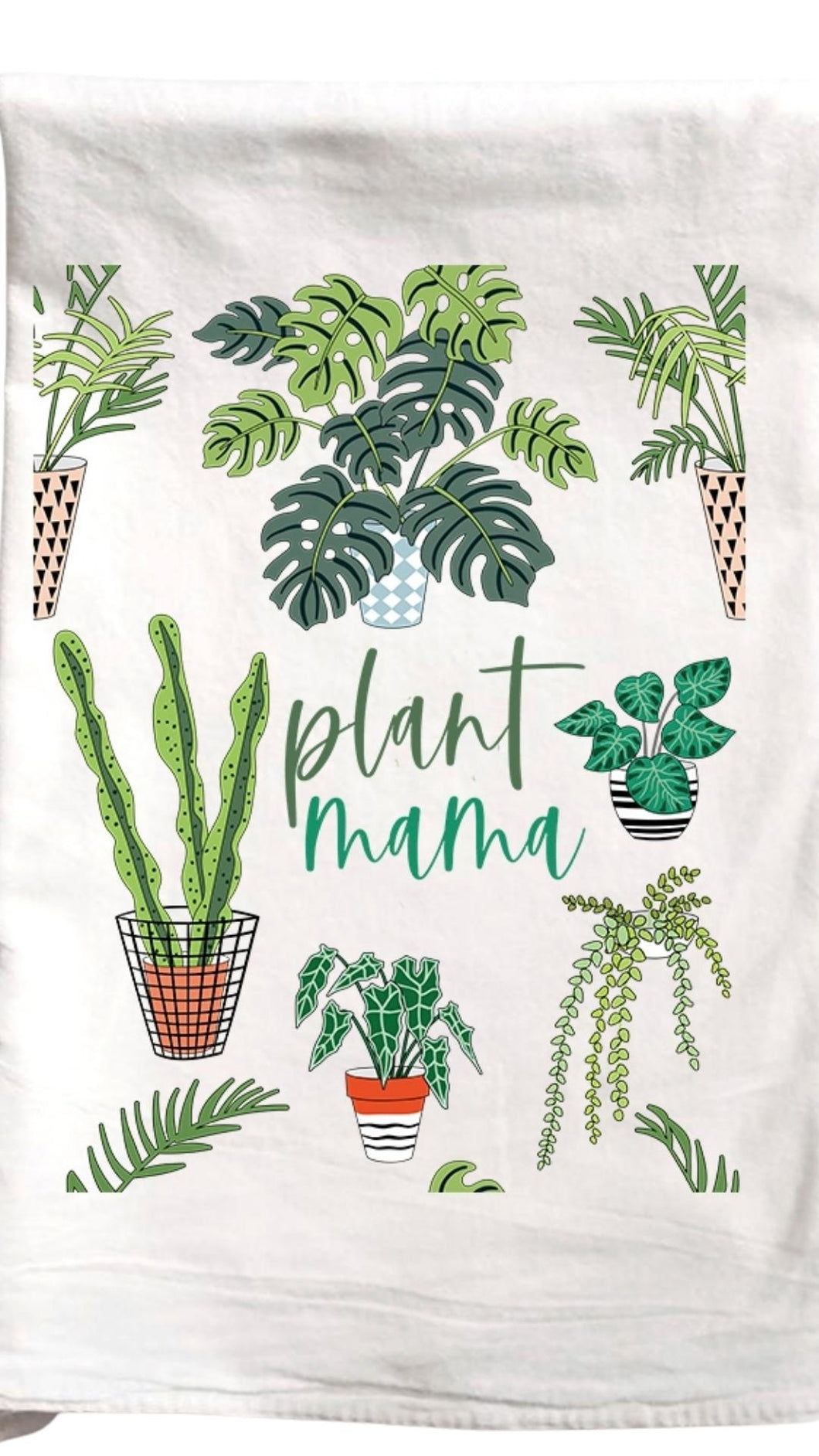 Plant Mama Tea Towel
