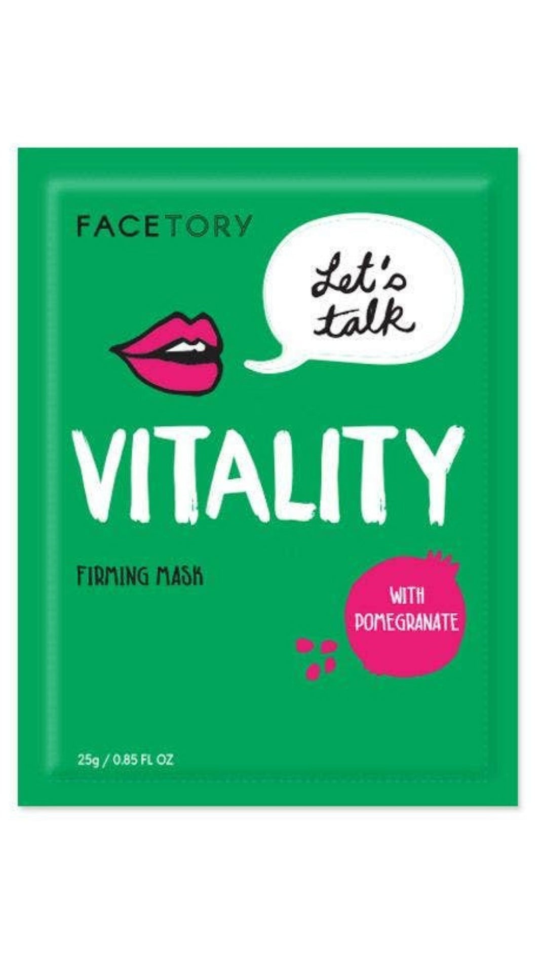 Let's Talk Vitality Face Mask