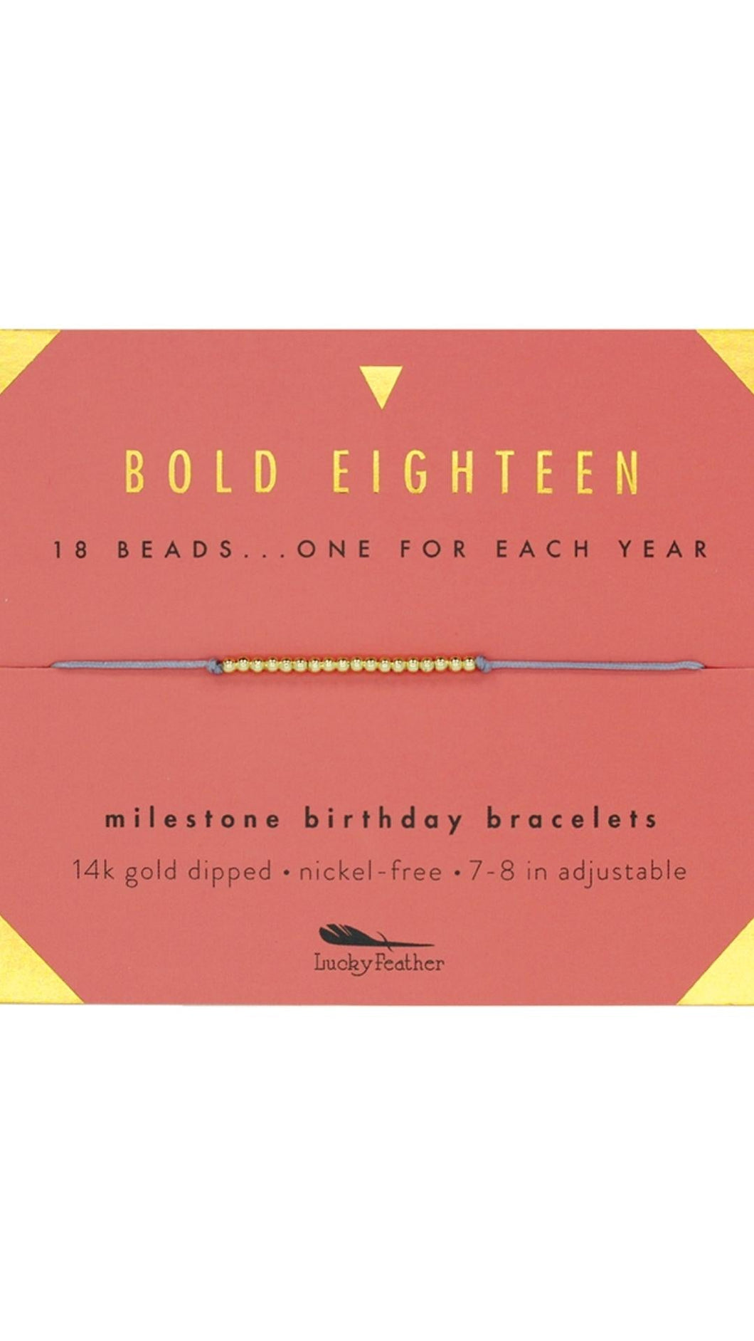 18th Birthday Bracelet