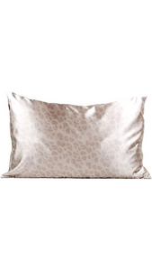 Leopard Satin Pillow Case - Standard
