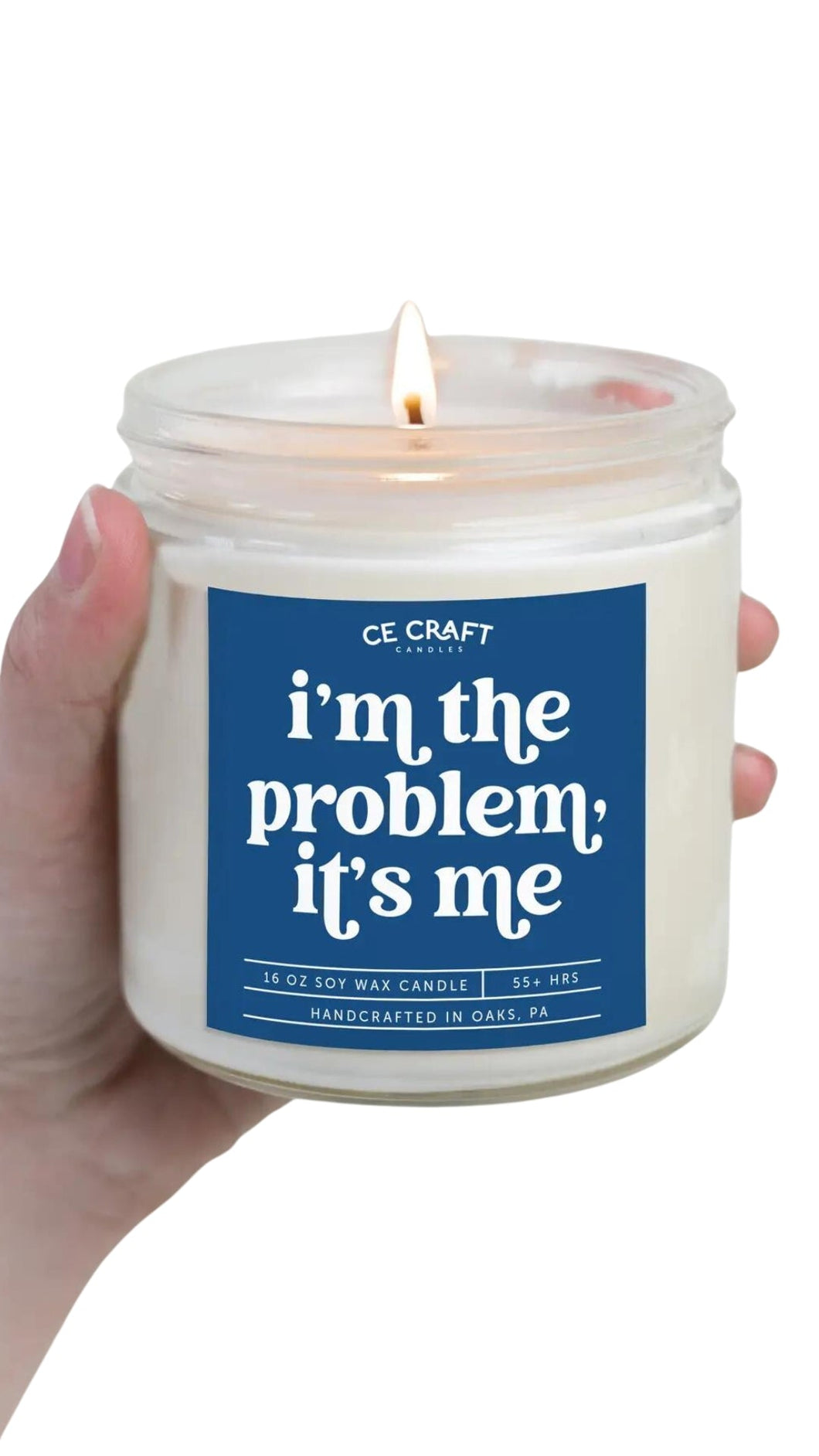 I'm the Problem, It's Me Candle Large 16oz Candle