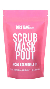 Facial Spa Kit - Scrub, Mask, Pout