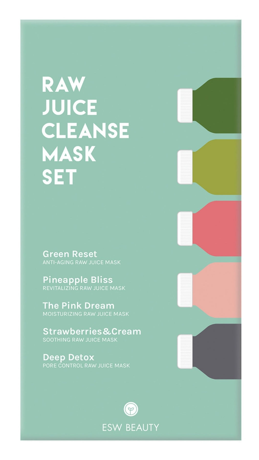 Raw Juice Cleanse Mask Set