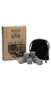 Whiskey Stone Bag Set