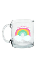 Load image into Gallery viewer, F*ck Mornings Glass Mug
