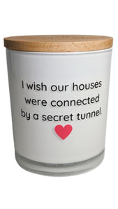 Houses Connected Candle