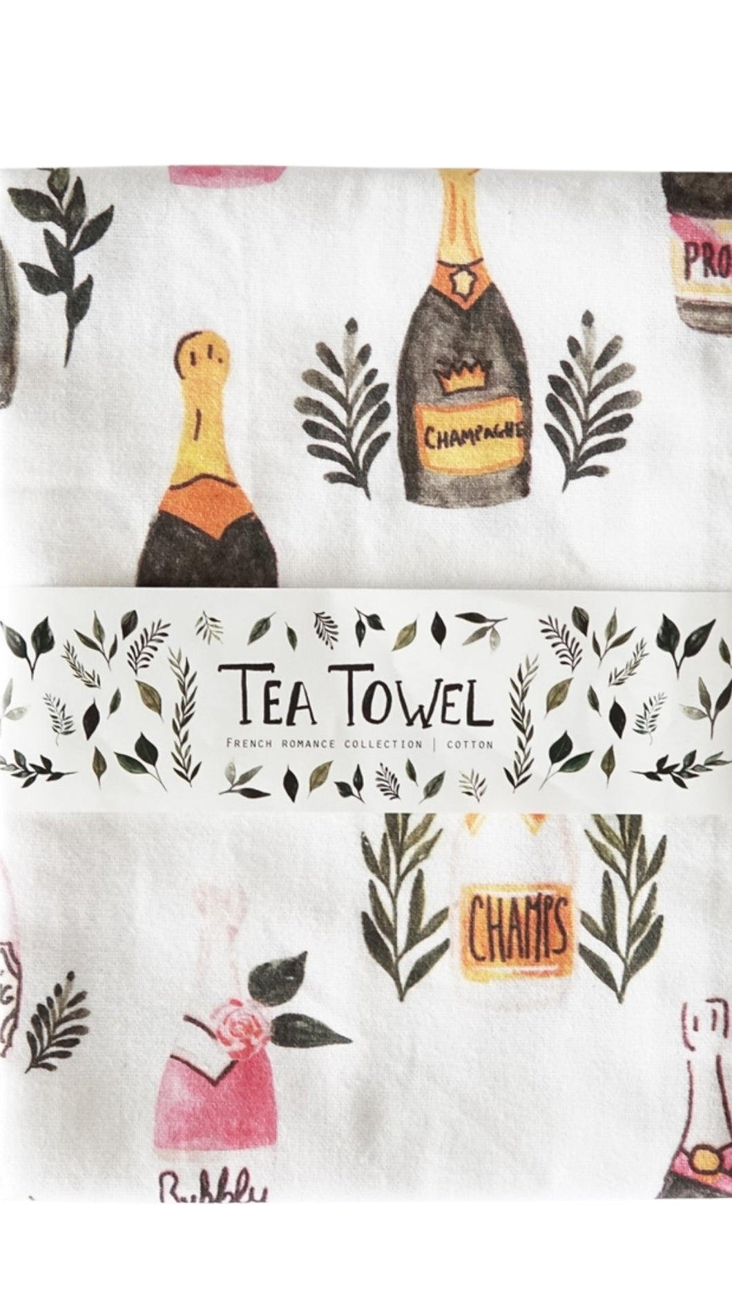 French Romance Tea Towel