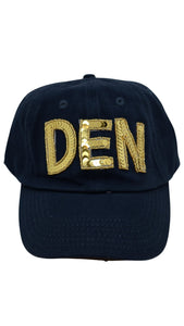 Navy wtih Gold DEN Hat