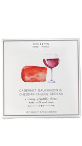 Cabernet Sauvignon Cheddar Cheese Spread