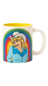 Dolly Rainbow Coffee Mug