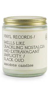 Vinyl Records Candle