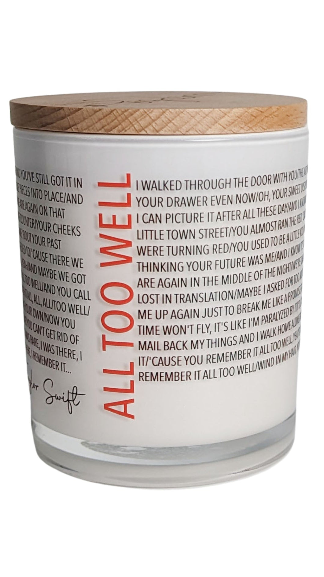 All Too Well Sugared Citrus Candle
