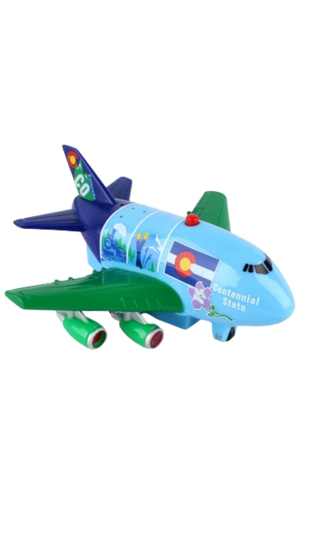 Colorado Pullback Airplane with Lights – Wish Gifts
