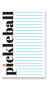 Pickleball Lined Notepad
