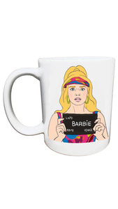 Barbie Mug Shot Mug