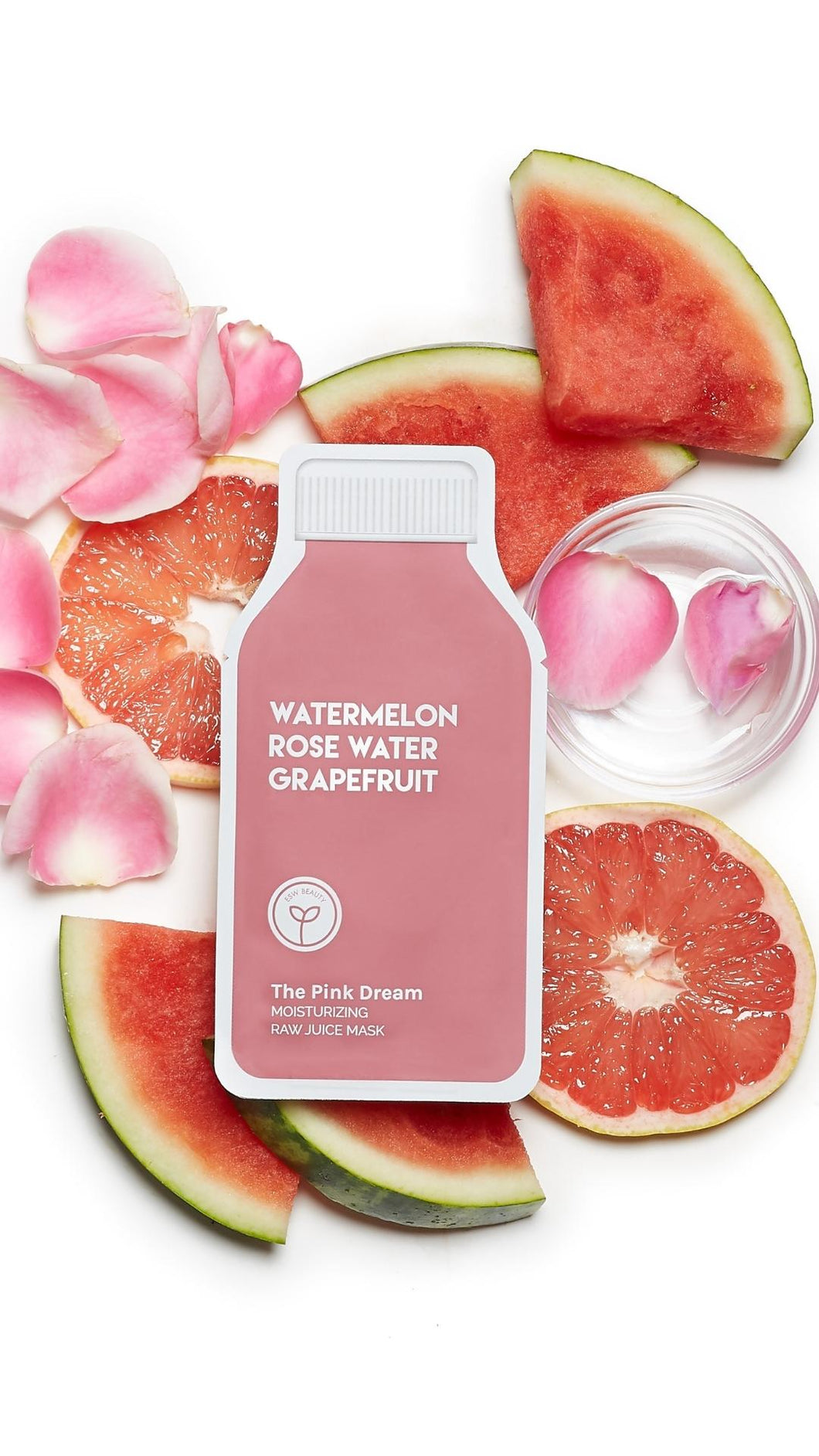 Pink Dream Juice Mask - Watermelon, Rose Water, Grapefruit