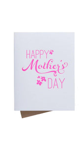 Happy Mother's Day Card - Pink
