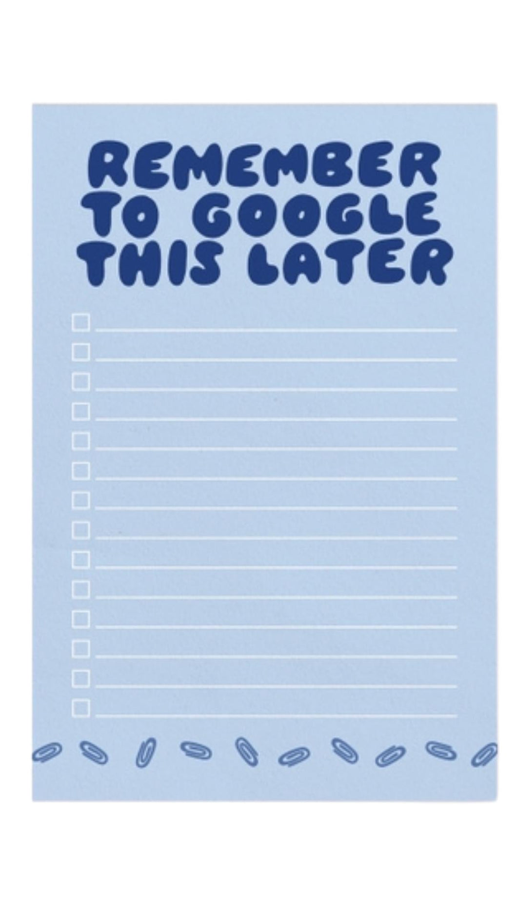 Google Later Notepad