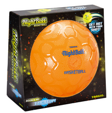 Load image into Gallery viewer, Nightball Orange Basketball
