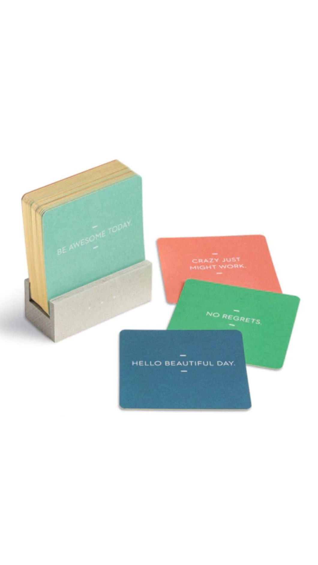Be Awesome Today Motto Card Set