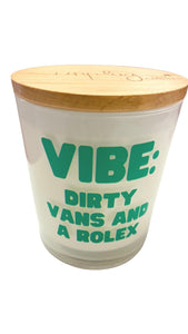Dirty Vans Prosecco Fizz Candle