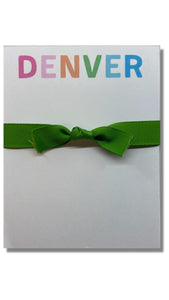 Denver Mini Notepad