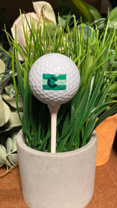 Colorado Green Flag Golf Balls Set