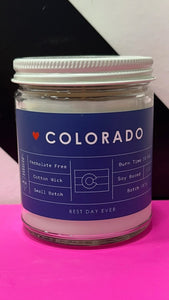 Colorado Blue Candle