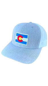 Gray CO Flag Hat