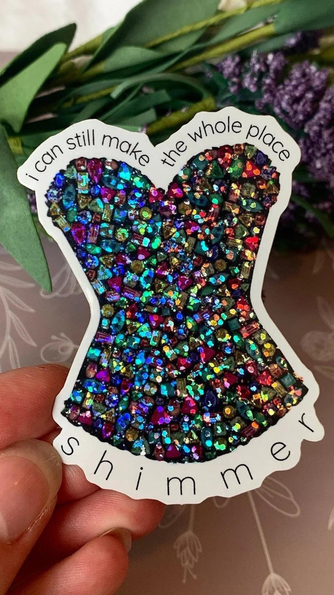 My Favorite Color is Sparkles Glitter Taylor Swift Sticker - Little Color  Company