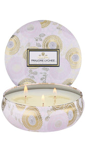 Panjoree Lyche 3 Wick Tin Candle