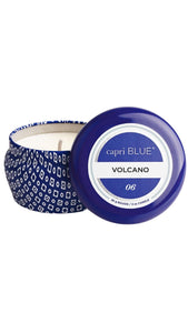 Blue Volcano Travel Tin